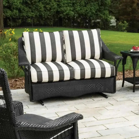 Nantucket Loveseat Glider Premium Wicker Furniture