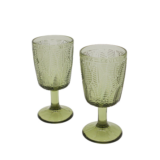 The Olive Grove Botanical Goblets — Set of 4