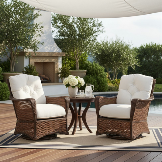 Grand Traverse Swivel Glider Lounge Chair Sunbrella