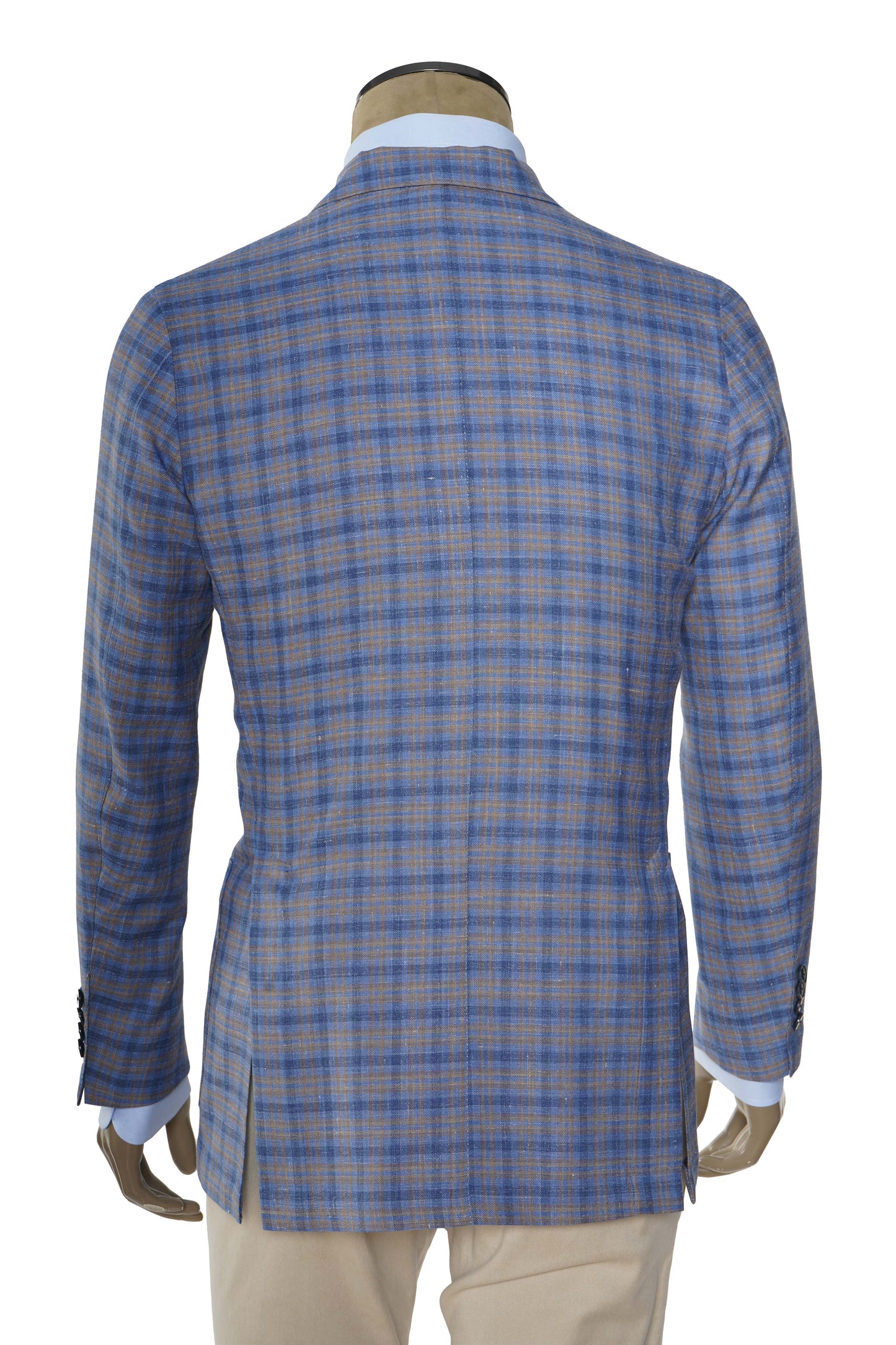 Sartorio Double Breasted Virgin Wool-Silk Sport Jacket
