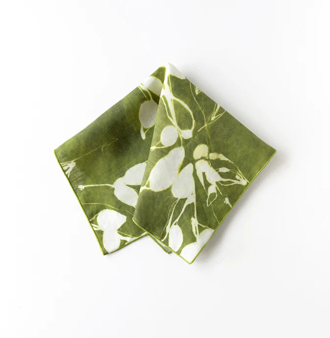 The Porto Olive Linen Dinner Napkin