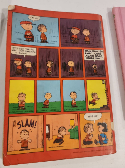 Nostalgic Charlie Brown Book Duo Vintage Charlie Brown Books Thank Goodness for People, Be my Valentine