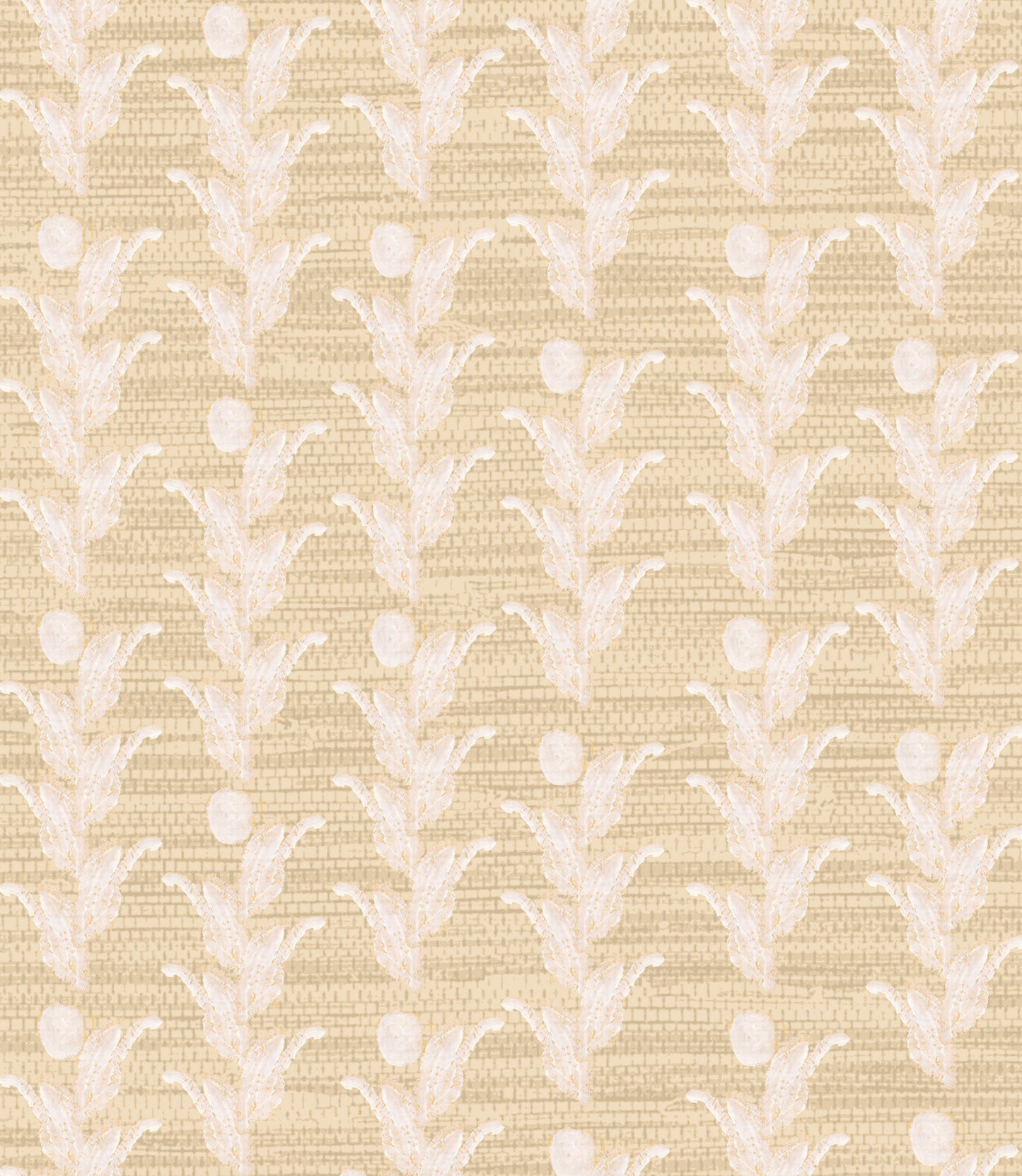 Budding Rope in Natural Grasscloth Wallpaper