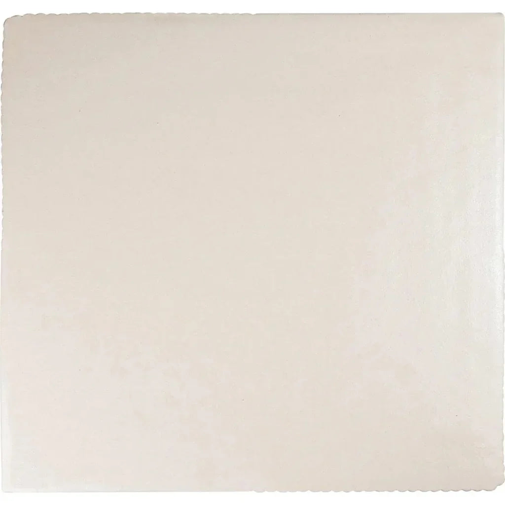 Serenity Square Table - White Outdoor Accent Table