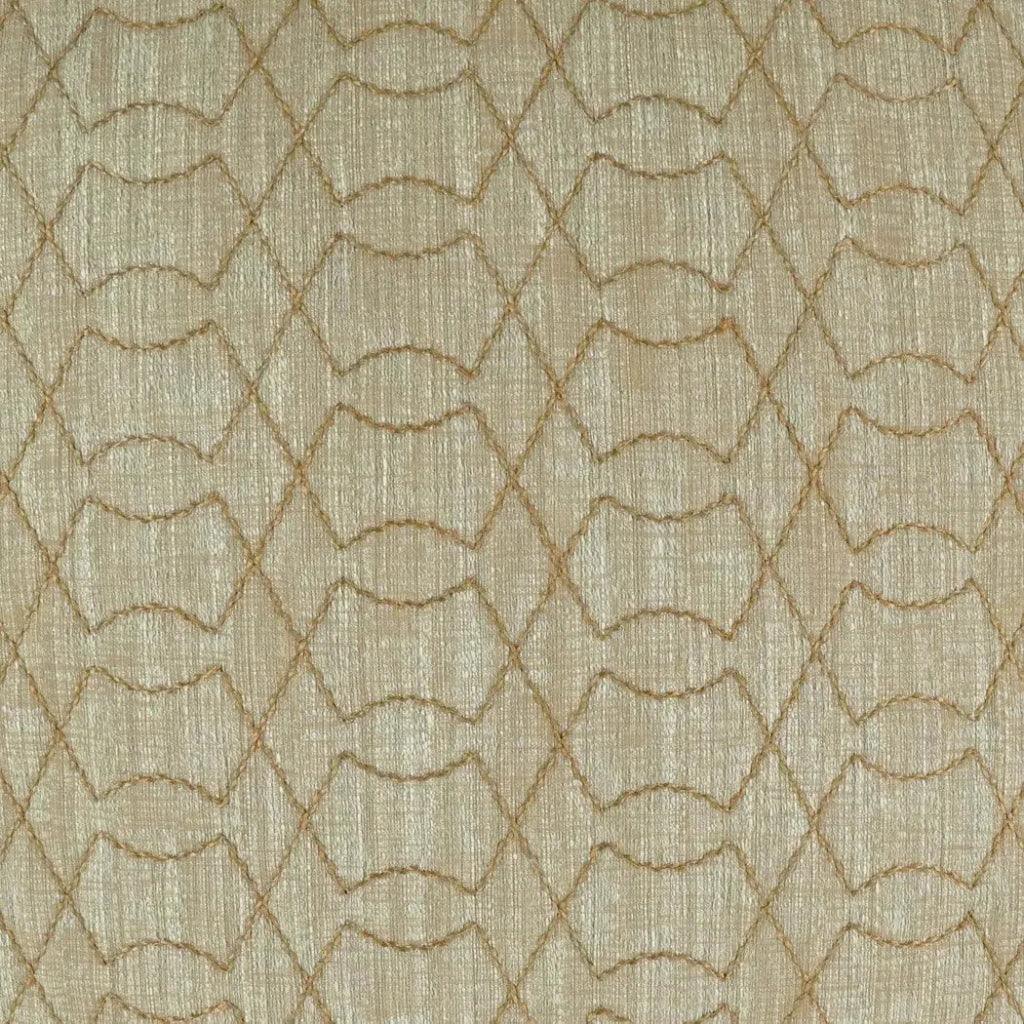 Shipka Brass Brown Throw Pillow With Insert