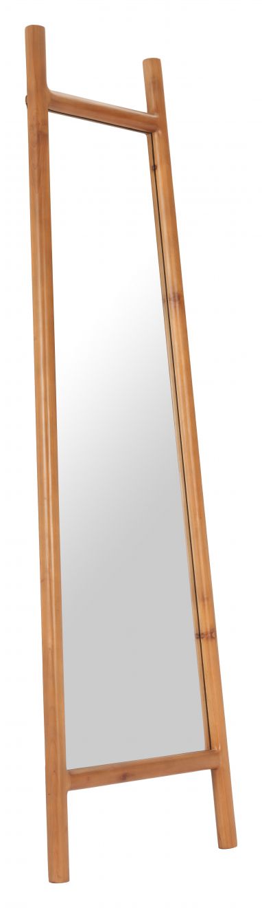 Stiga Natural Wooden Frame Floor Mirror