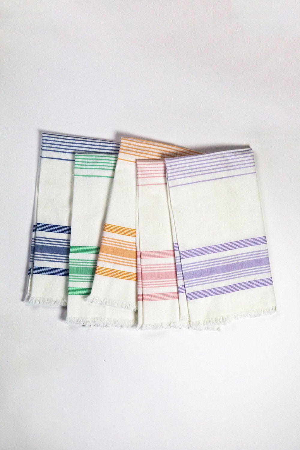 White and Blue Kitchen Towel