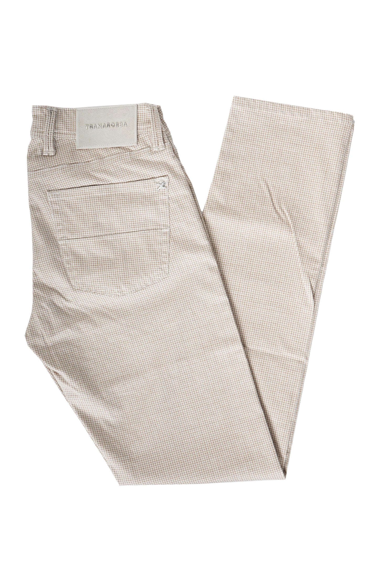Tramarossa Houndstooth Cotton Pants