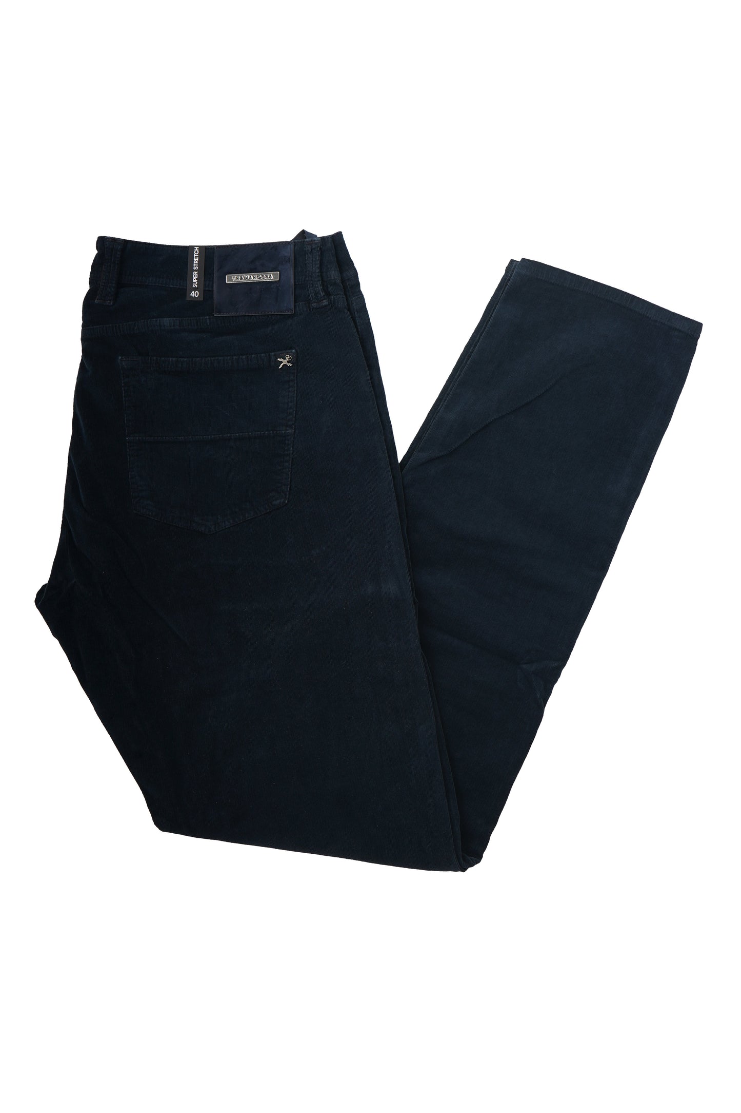 Tramarossa Solid Corduroy Cotton Pants