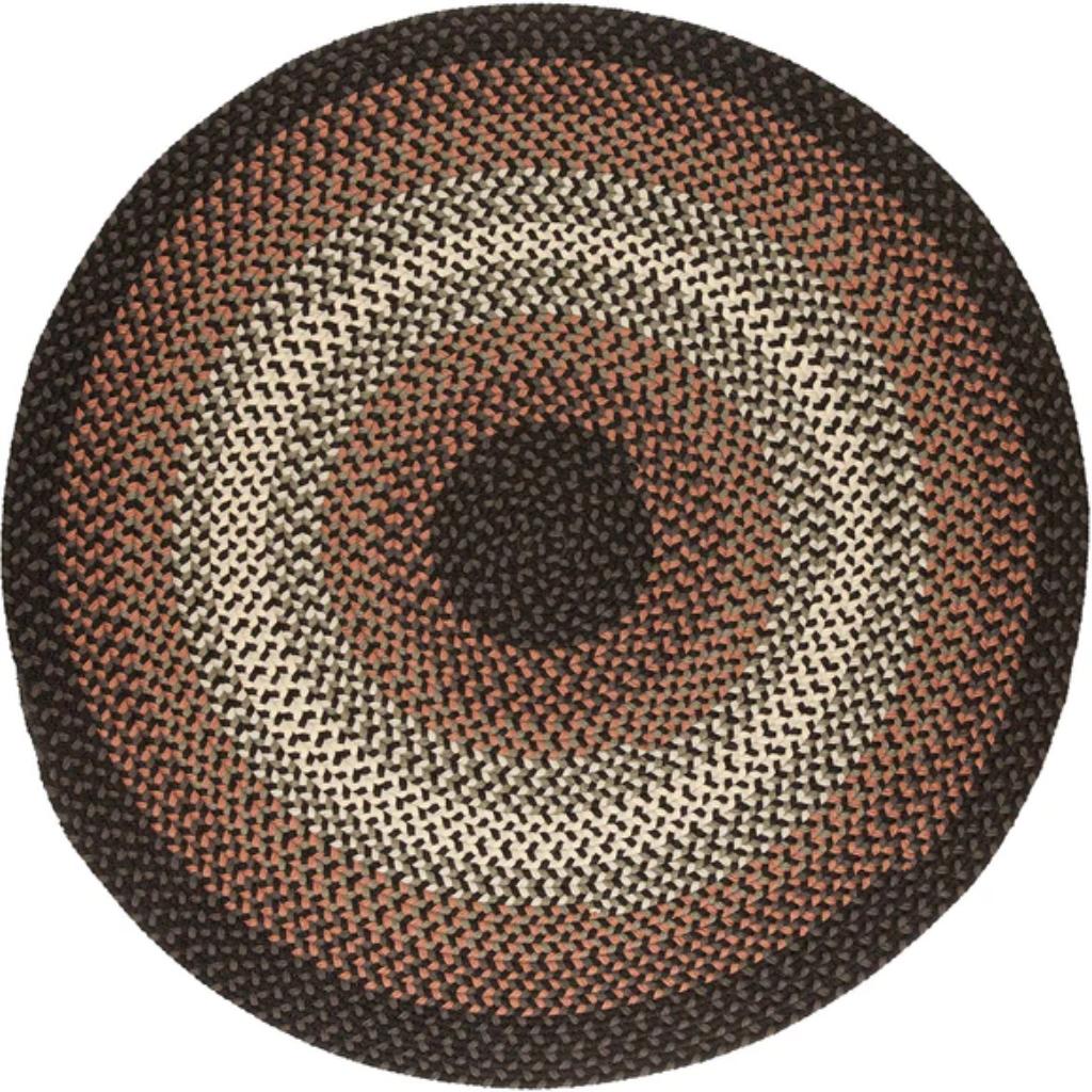 Twin River Braided Round Reversible Outdoor Rugs
