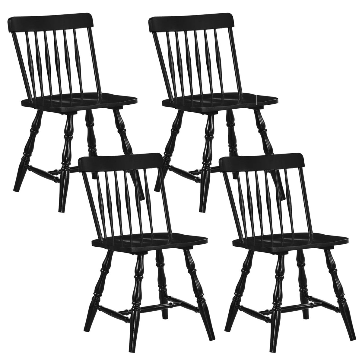 The Heritage Windsor Dining Chairs — Set of 4