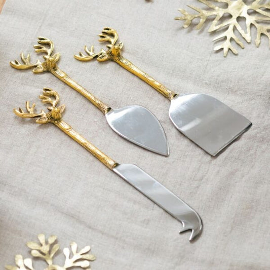 Stag Cheese Set