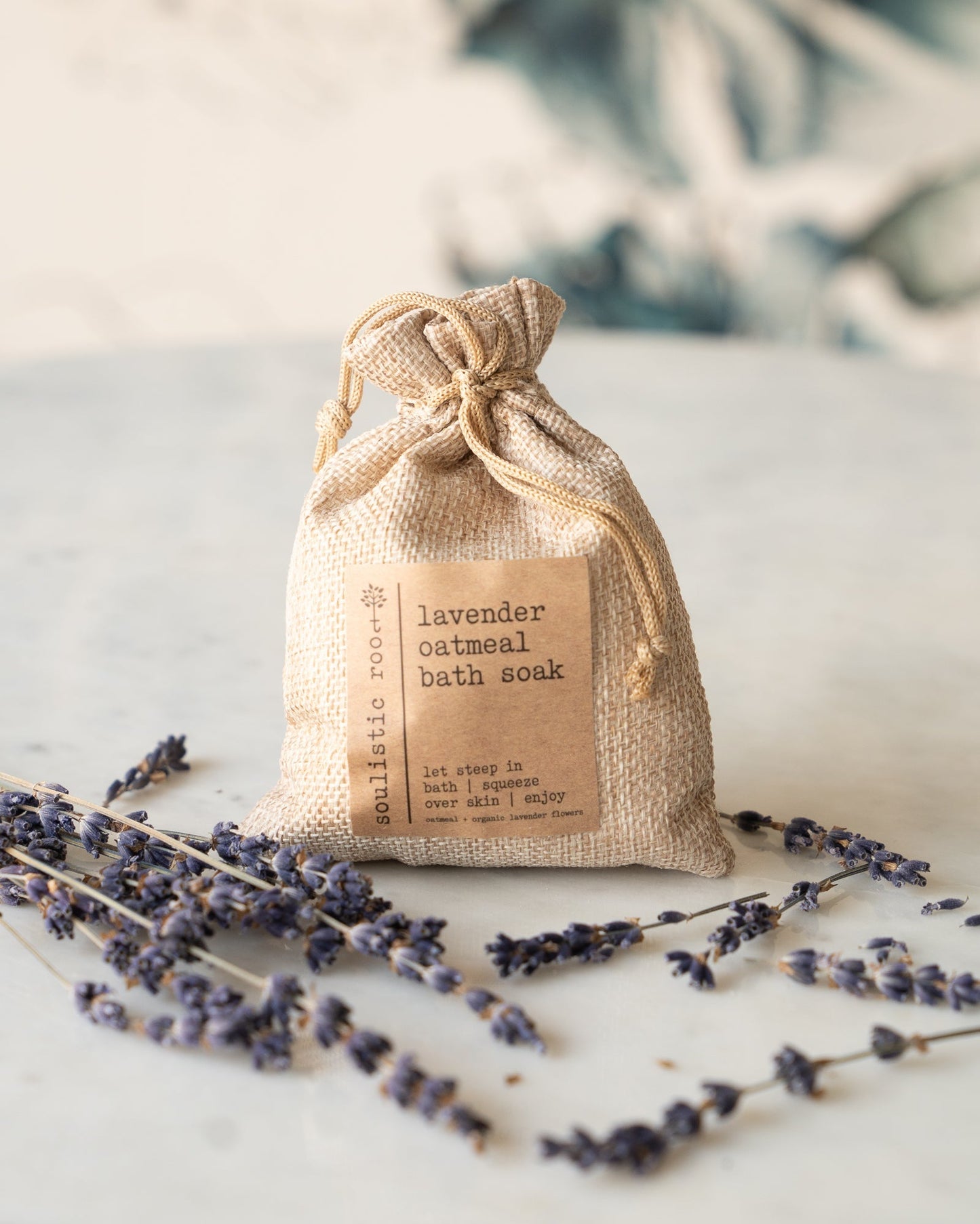 lavender oatmeal bath soaks {set of three}