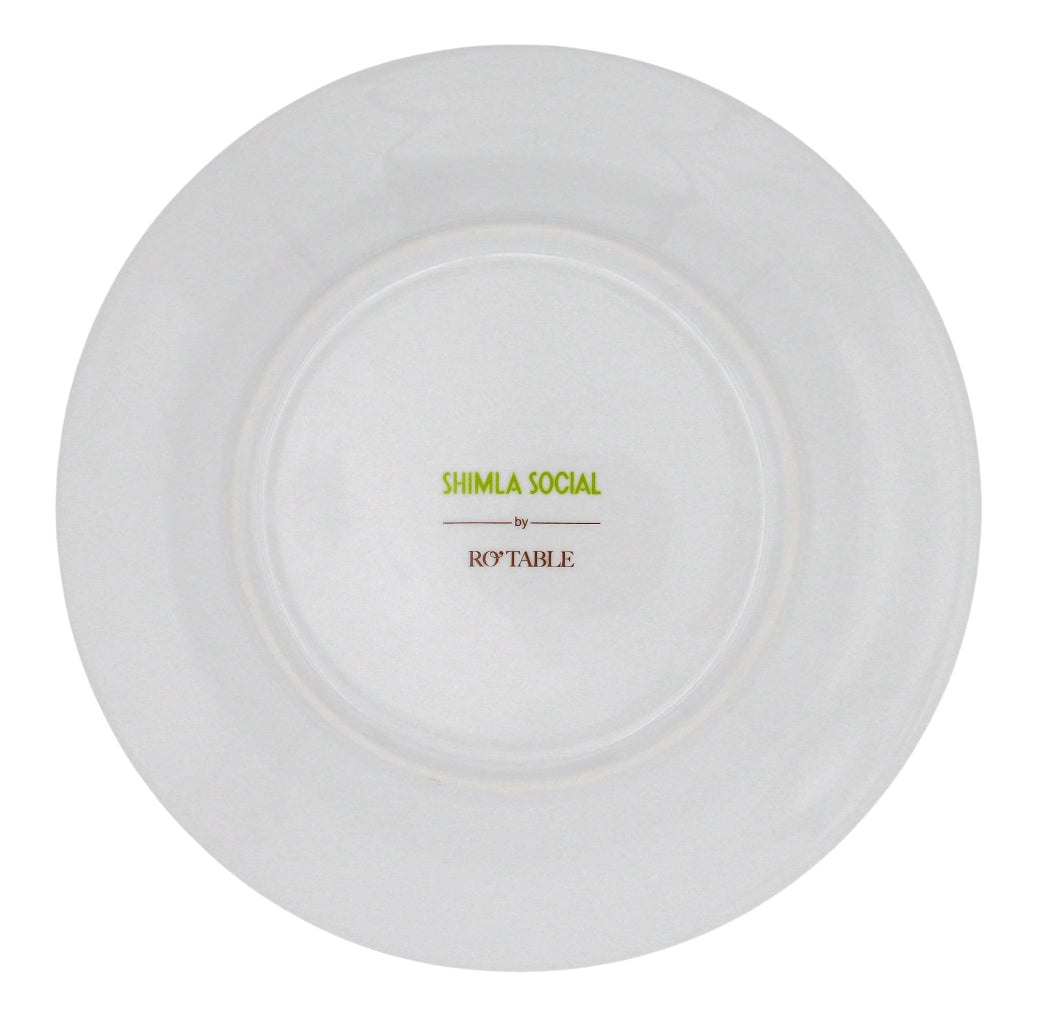 The Bombay Blue Starter Plate — Set of 4 + 1 Bonus Plate