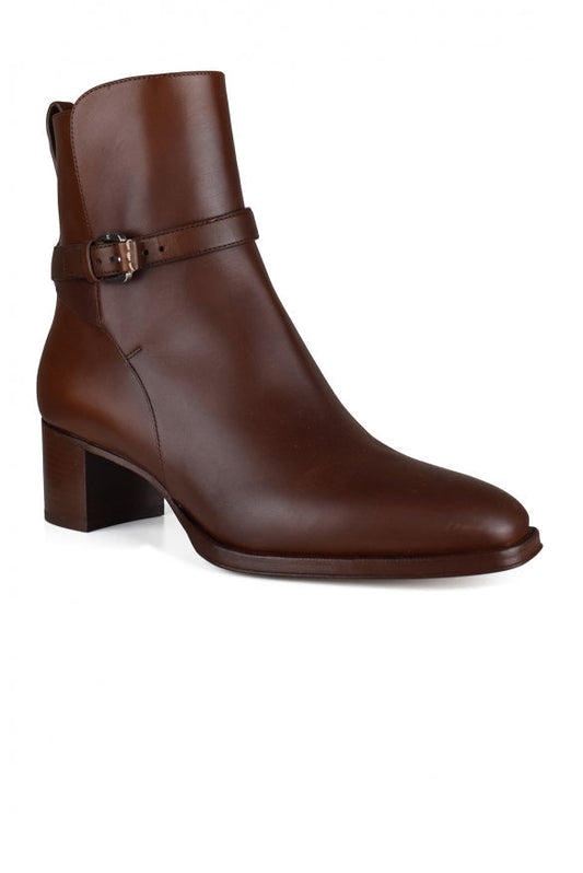 Ralph Lauren Women Callie Brown Leather Boots