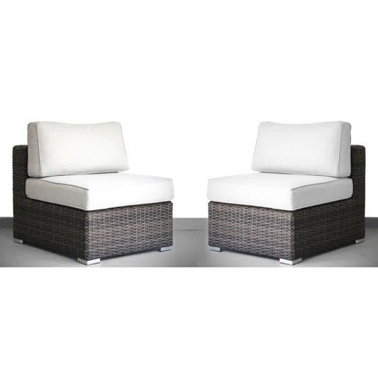 Minnesota - Armless Patio Chairs (Set of 2)