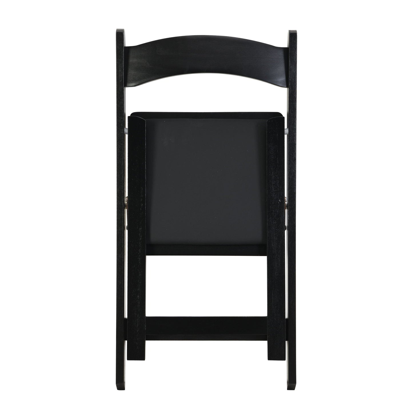 Solid Wood Upholstered Folding Chair Set, Dining Room (Set of 4)