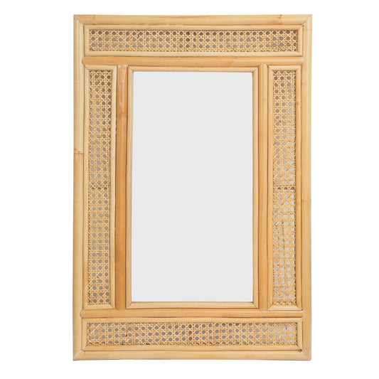The Mariner Cane Wall Mirror
