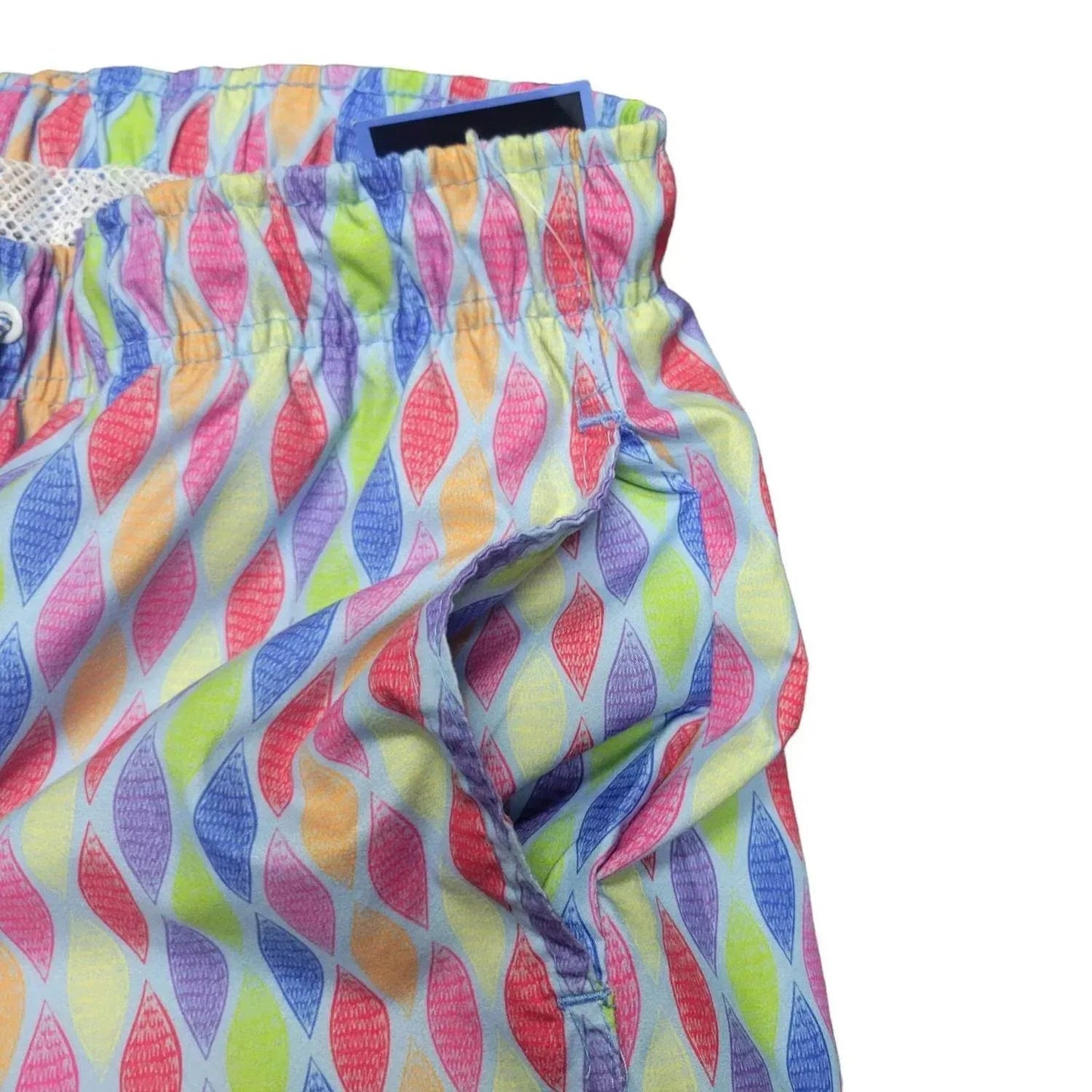 Abstract Print Swim Trunks
