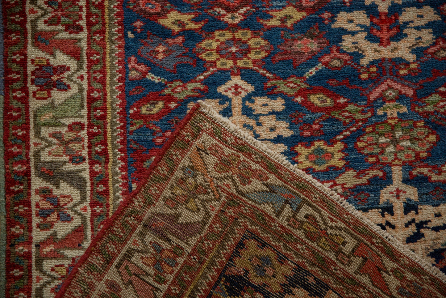 3.5x17 Vintage Malayer Rug Runner