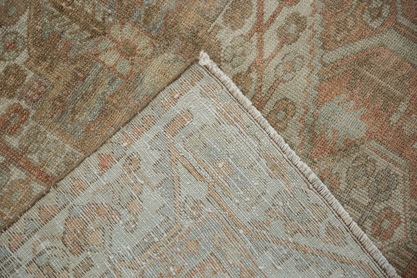 4.5x6.5 Vintage Distressed Malayer Rug