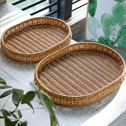 Rattan Handwoven Serving Tray