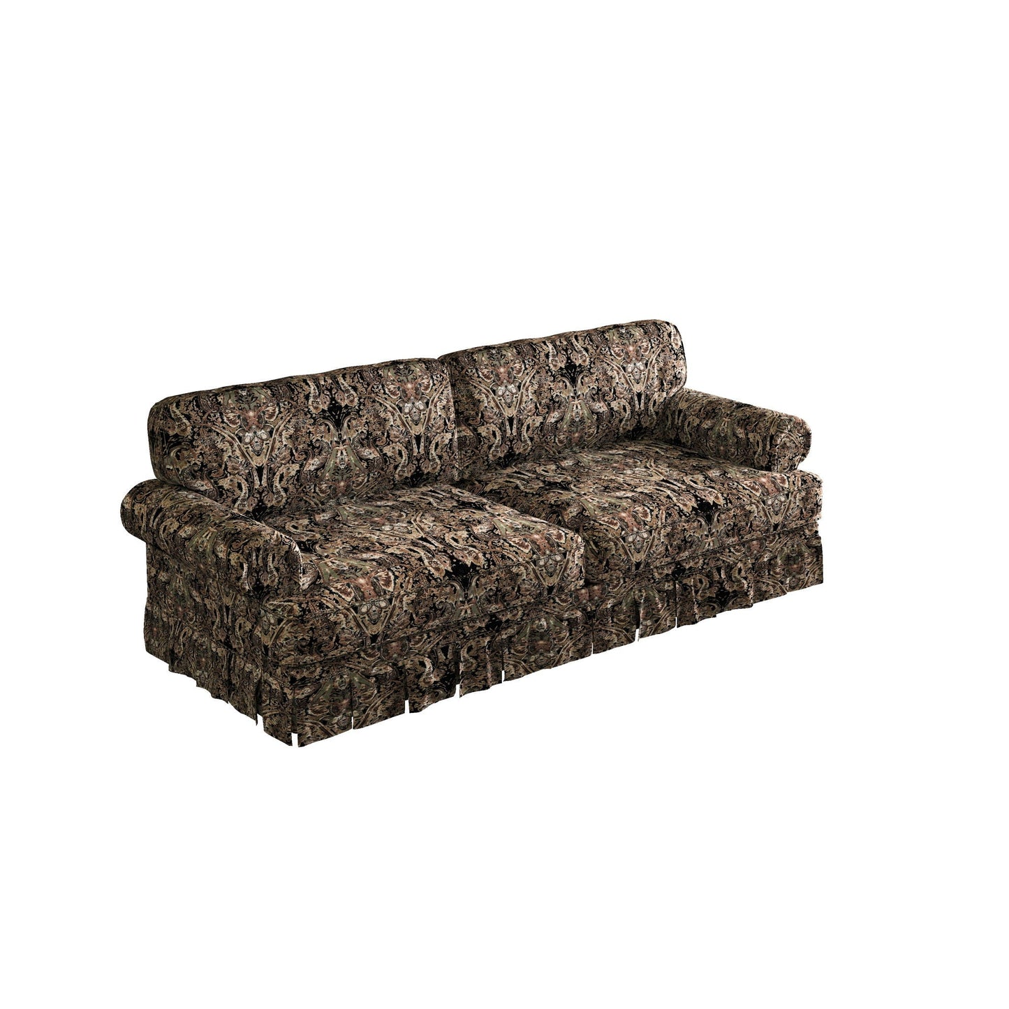 The Devon Slipcovered Rolled Arm Sofa