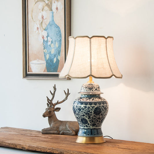 The Imperial Bloom Porcelain Table Lamp