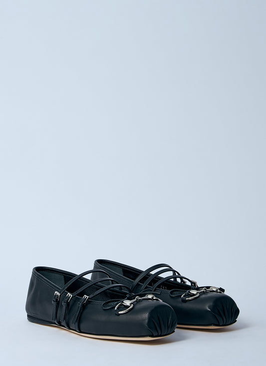 Gucci Women Horsebit Ballerina Flats
