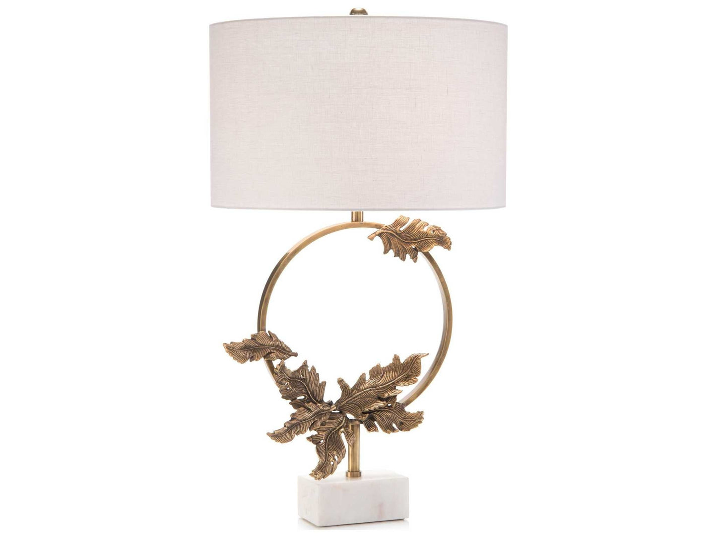 John-Richard Brass Wreath table Lamp - Final Sale