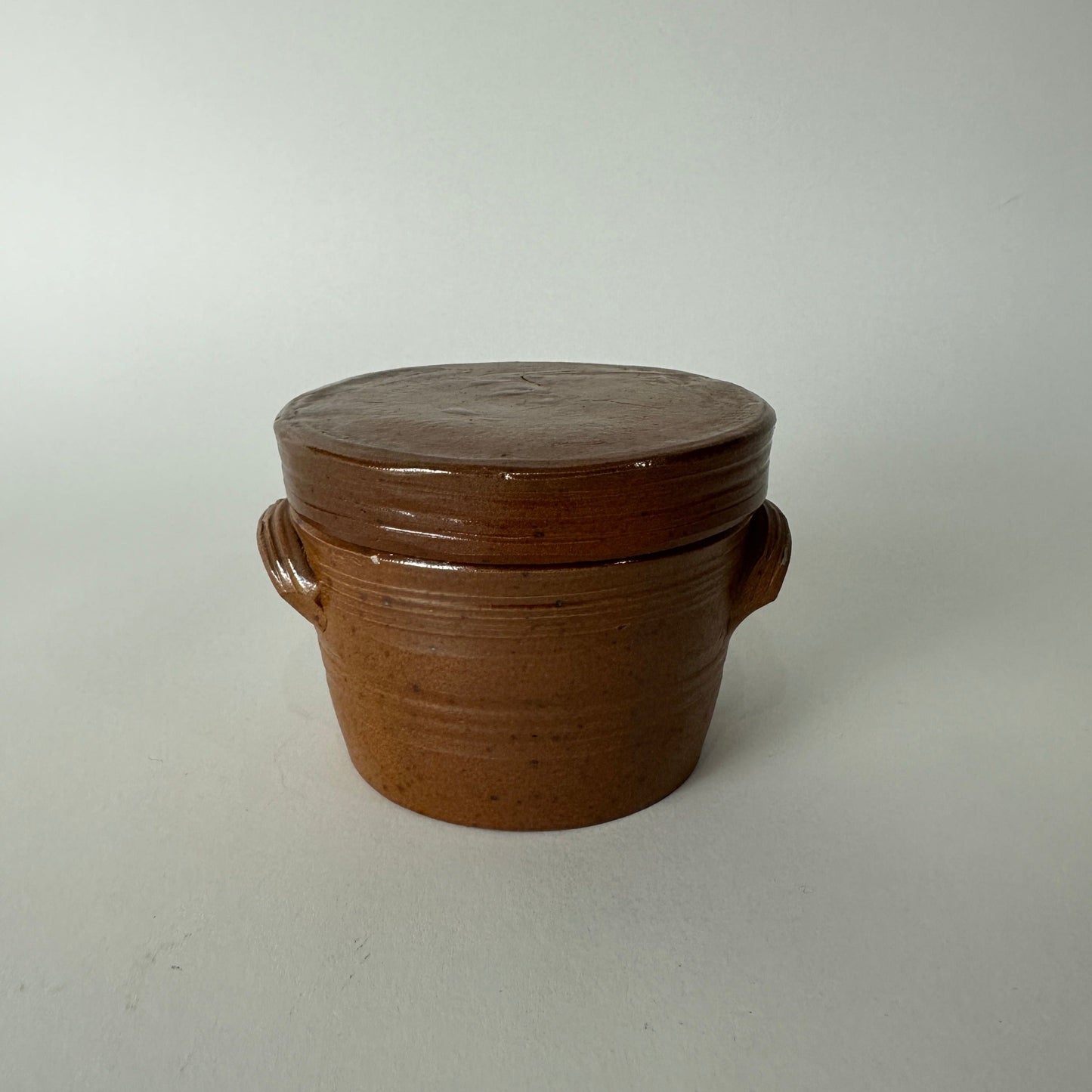 Vintage French Stoneware Conical Butter Pot (0.25 L) SALT