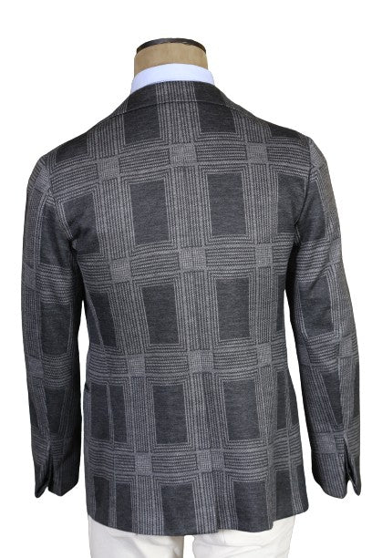 KNT by Kiton Checked Cashmere-Cotton Sport Jacket