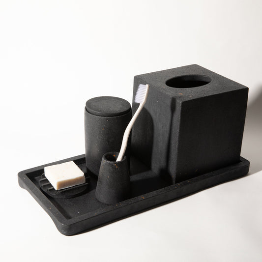 Decorative Tray | Black Terrazzo