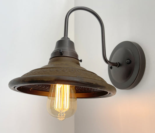 The Blacksmith Rustic Industrial Wall Sconce