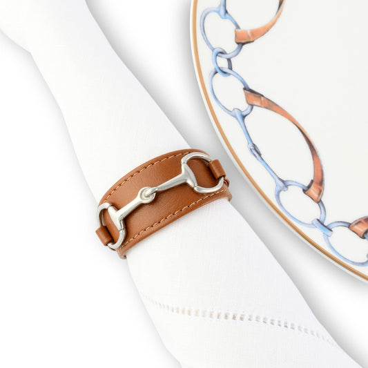 The Ashbourne Bit Vegan Leather Napkin Ring