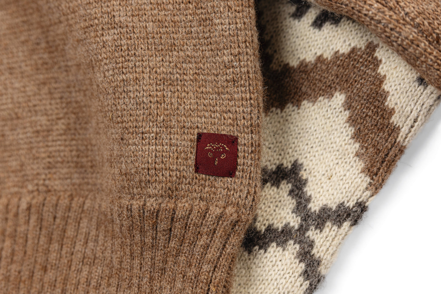 Skyward Alpaca/Wool Sweater (Ivory)