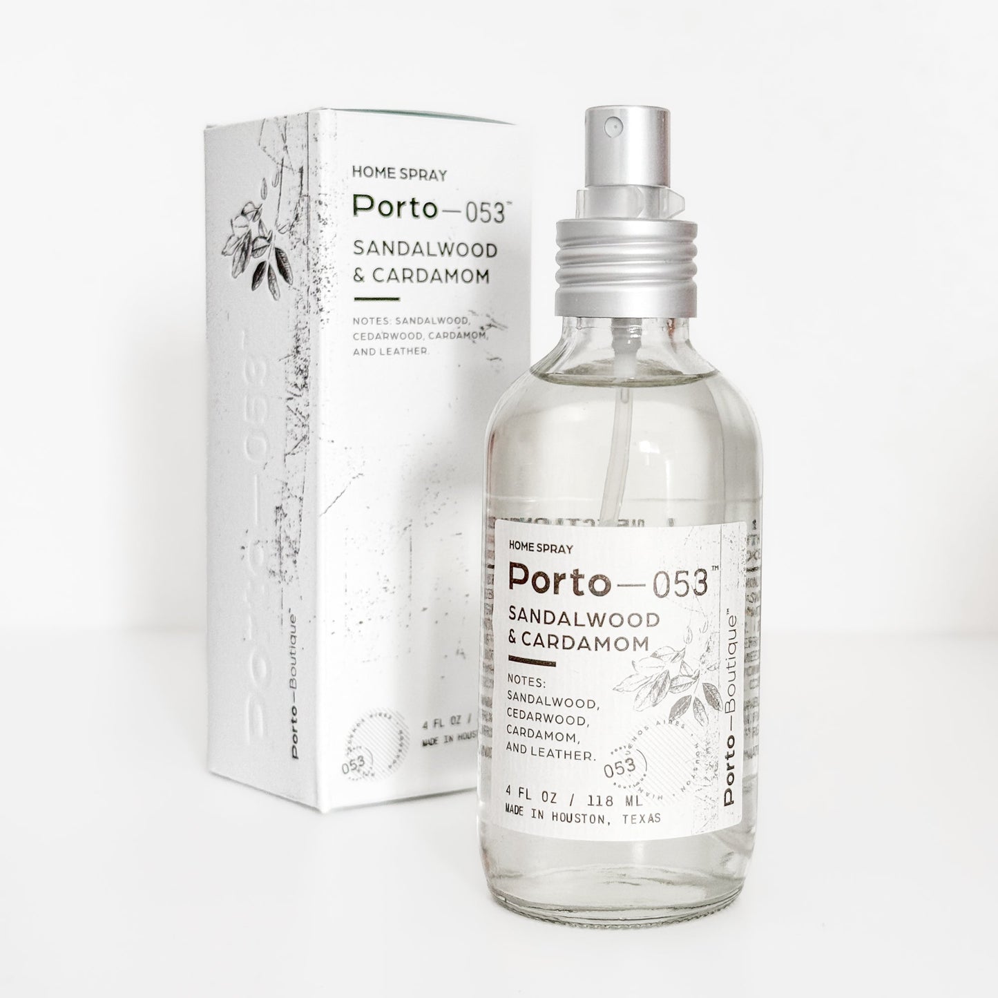 Porto-053 Room Spray — Premium Home Fragrance, Linen & Fabric Freshener | 4 oz