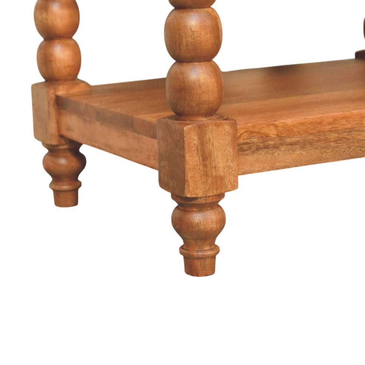 Heritage Barley Twist Solid Wood Side Table
