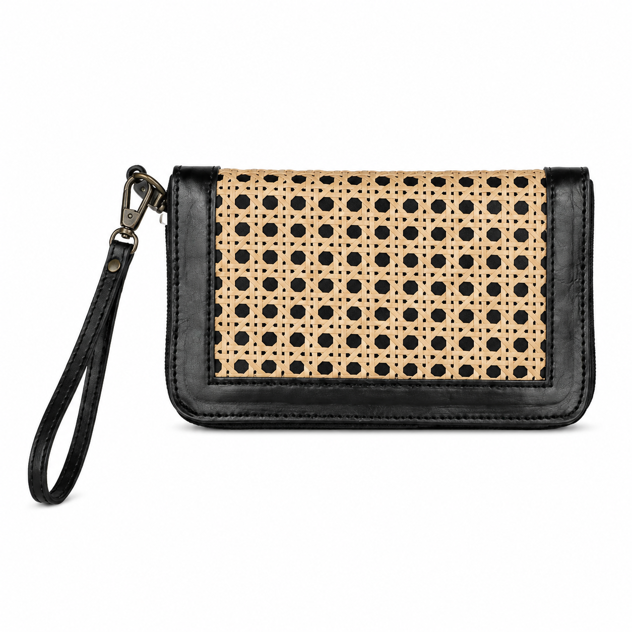 Raja Leather and Cane Wallet