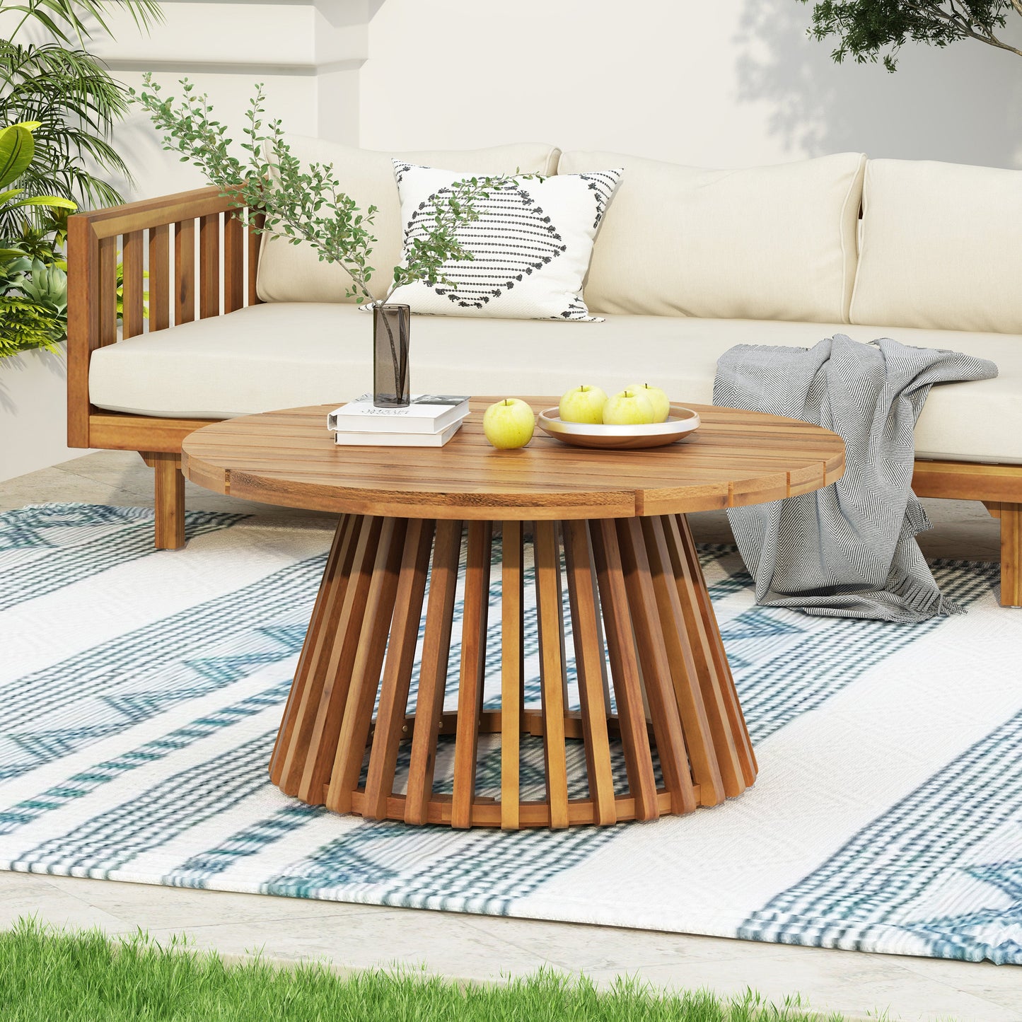 Patio Set Outdoor All Weather Wicker Conversation Cushions Dark Grey Durable