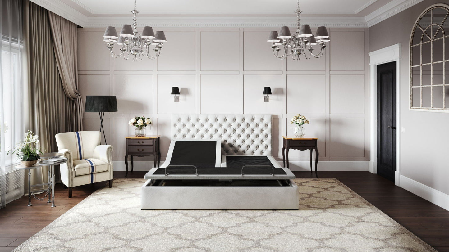 Btx5 - Flex Head Adjustable Bed Base With Head And Foot Position Adjustment