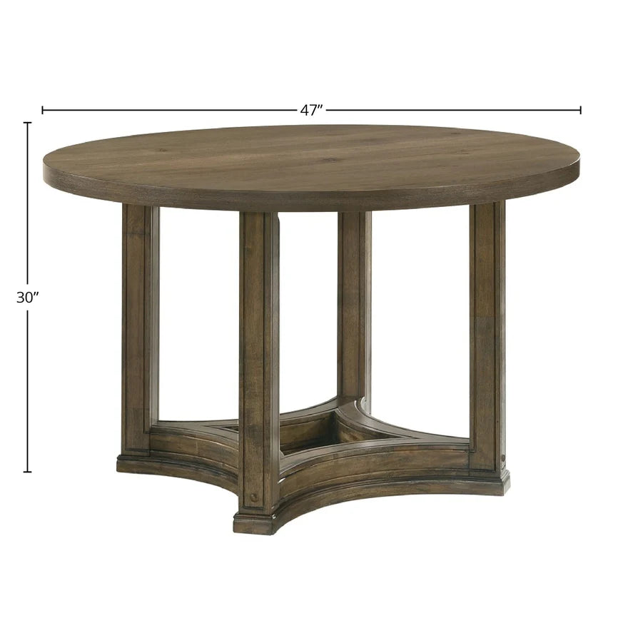 The Heritage Round Oak Dining Table