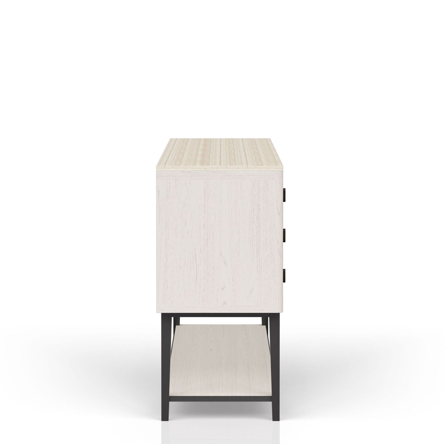 Server With Base - White