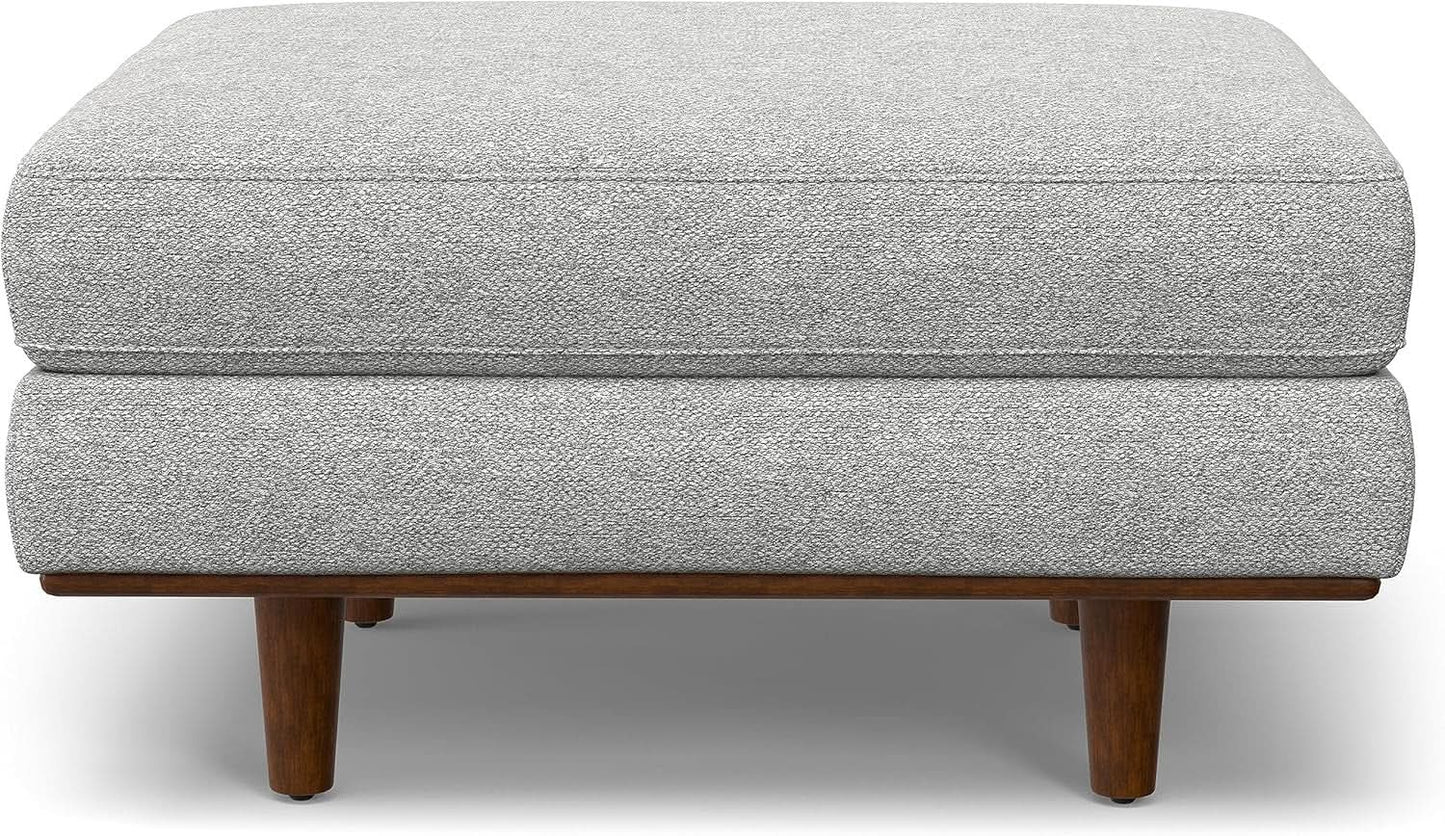 Morrison 72 Inch Mid Century Modern Sofa Set Mist Grey