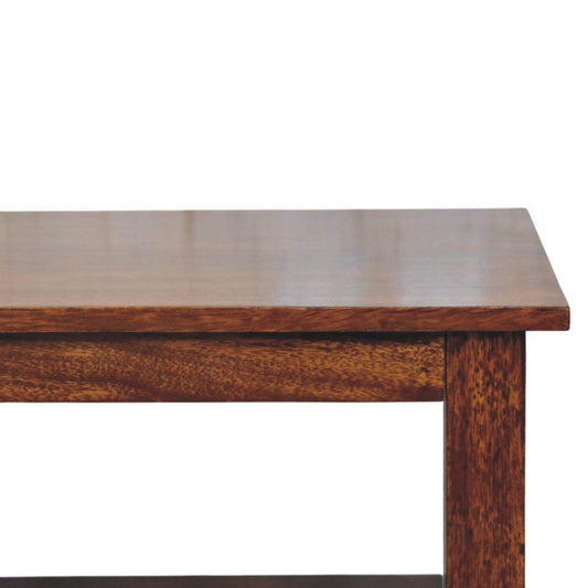 Belmont - X Frame Coffee Table - Brown