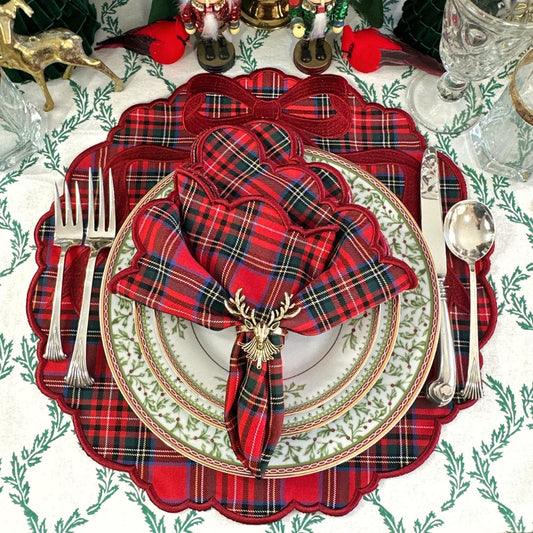 The Beau Placemat - Plaid (Set of 4)