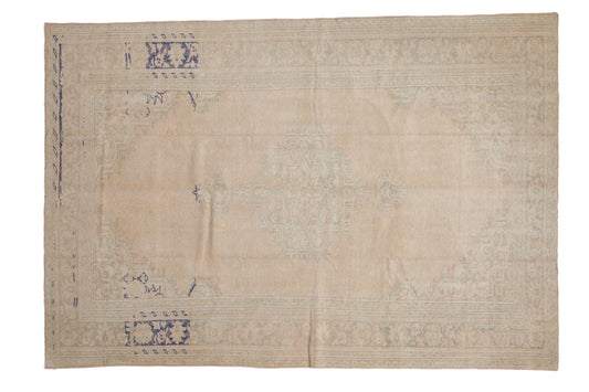 6.5x9.5 Vintage Distressed Oushak Carpet