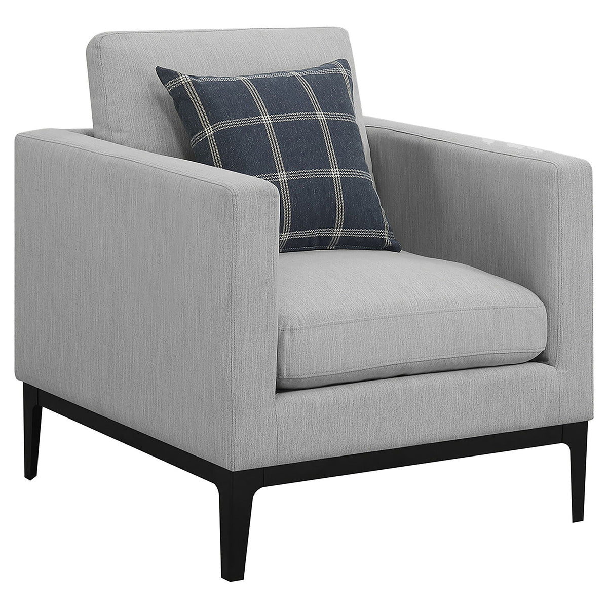 The Coastal Library Tailored Lounge Chair — Light Grey