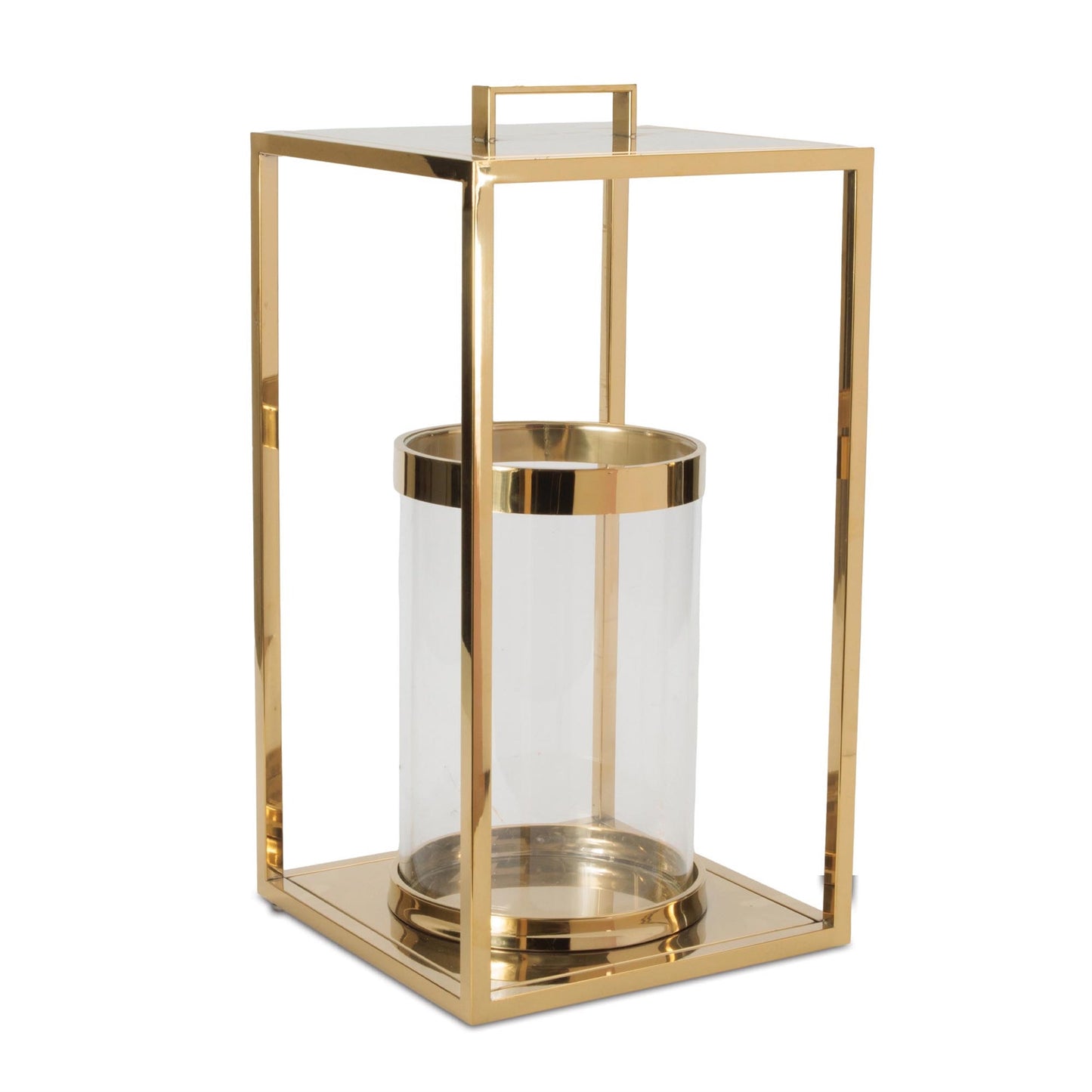 The Beacon Brass Hurricane Lantern