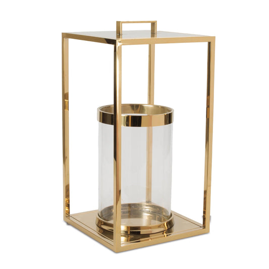 The Beacon Brass Hurricane Lantern